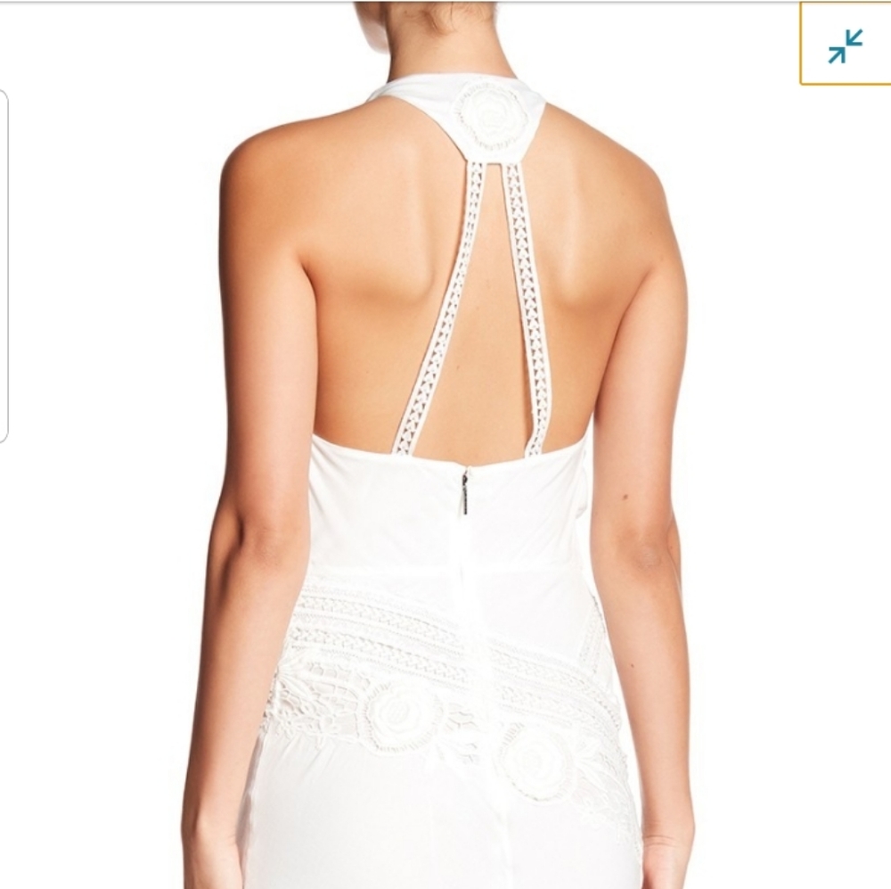 $695 S - Haute HippieThe Lux Crochet Lace Dress - Picture 3 of 5